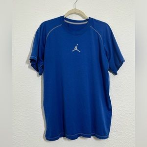 Jordan t shirt Dri-Fit color blue Size L